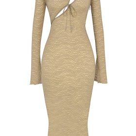 Giovanna Stone Floral Lace Maxi Dress - Image 2
