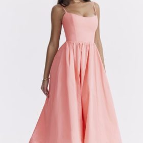 Lolita Apricot Corset Sundress - Image 5