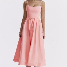 Lolita Apricot Corset Sundress - Image 7
