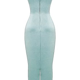 Costanza Light Jade Maxi Dress - Image 4
