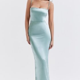 Costanza Light Jade Maxi Dress - Image 5