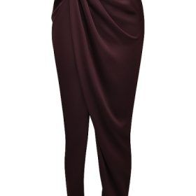 Vesper Rich Brown Maxi Skirt - Image 2
