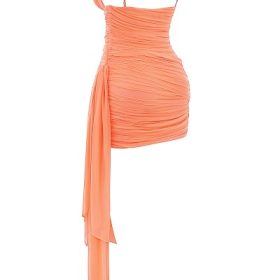 India Sorbet Gathered Mini Dress - Image 3