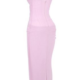 Nalini Cotton Candy Corset Maxi Dress - Image 3