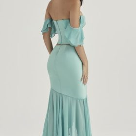 Lila Jade Ruffle Maxi Skirt - Image 12