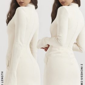 Mahalia Vintage Cream Mini Dress