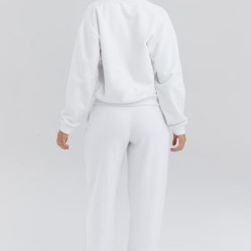 Coast White Fleece Back Jogging Trousers - Image 9