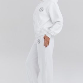 Coast White Fleece Back Jogging Trousers - Image 11