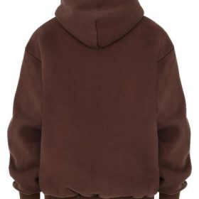 Storm Chocolate Zip Through Hoodie - Image 4