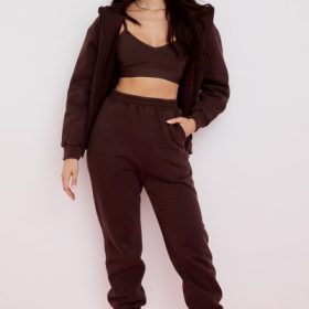Storm Chocolate Zip Through Hoodie - Image 8