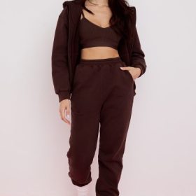 Storm Chocolate Zip Through Hoodie - Image 9
