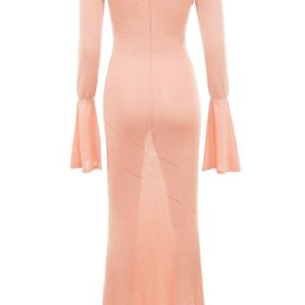 Sereia Sorbet Metallic Knit Maxi Dress - Image 4