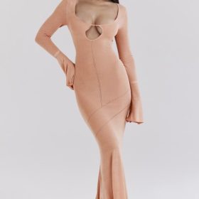 Sereia Sorbet Metallic Knit Maxi Dress - Image 5