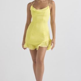 Rossella Buttercup Ruffle Mini Dress - Image 6
