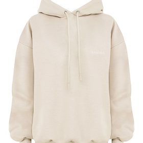 Halo Oatmeal Oversized Hoodie - Image 2