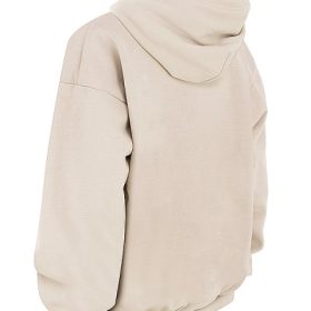 Halo Oatmeal Oversized Hoodie - Image 3