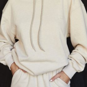 Halo Oatmeal Oversized Hoodie - Image 5