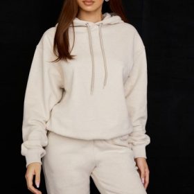 Halo Oatmeal Oversized Hoodie - Image 7