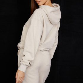 Halo Oatmeal Oversized Hoodie - Image 10