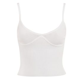 Summer White Dainty Knit Top - Image 2