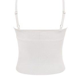 Summer White Dainty Knit Top - Image 4