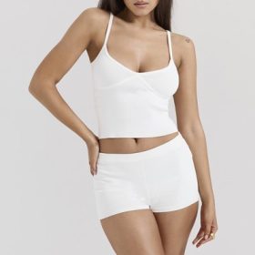 Summer White Dainty Knit Top - Image 5