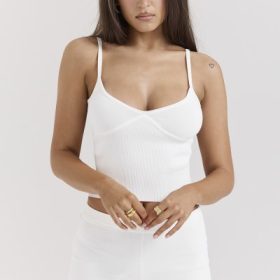Summer White Dainty Knit Top - Image 7