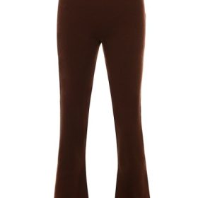 Nereida Chocolate Cashmere Blend Trousers - Image 2